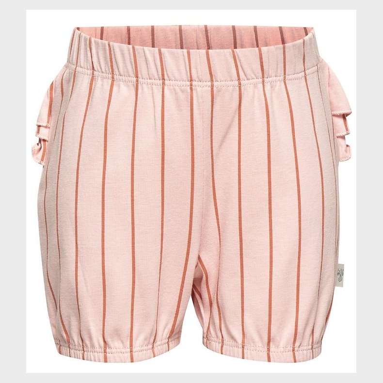 Hummel Shorts - HMLFrannie - Rosa m. Striber