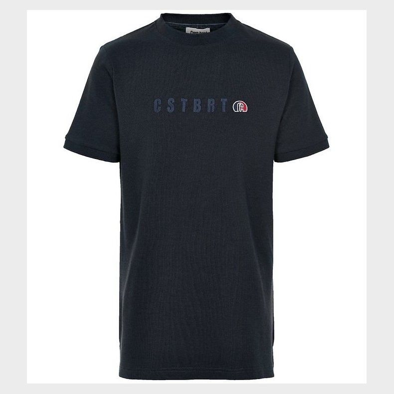 Cost:Bart T-shirt - Fox - Navy m. Broderi