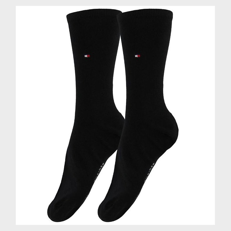Tommy Hilfiger Strmper - 2-pak - Casual - Sort