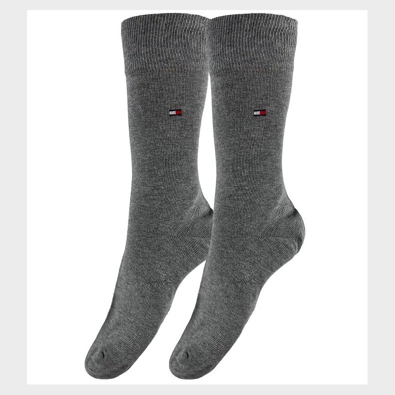 Tommy Hilfiger Strmper - 2-pak - Classic - Grmeleret