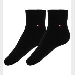 Tommy Hilfiger Strmper - 2-pak - Quarter - Sort