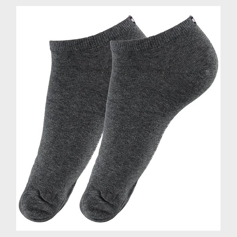 Tommy Hilfiger Ankelstrmper - 2-pak - Sneaker - Grmeleret