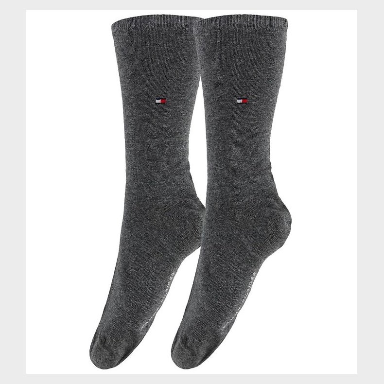 Tommy Hilfiger Strmper - 2-pak - Casual - Grmeleret