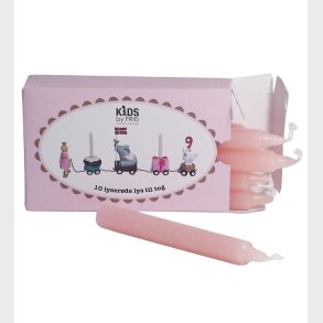 Kids by Friis Lys til Fdselsdagstog - 10 stk - Lyserd