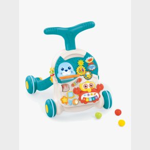 Cloudberry Castle 2-i-1 G�vogn med Aktivitetsbord, Bl�