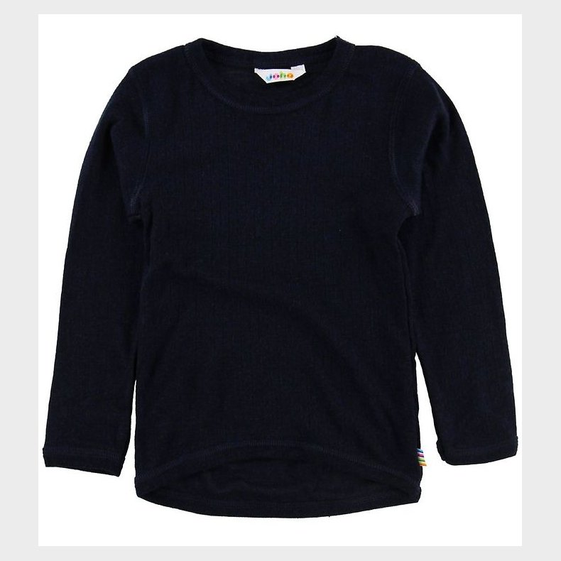 Joha Bluse - Uld - Navy