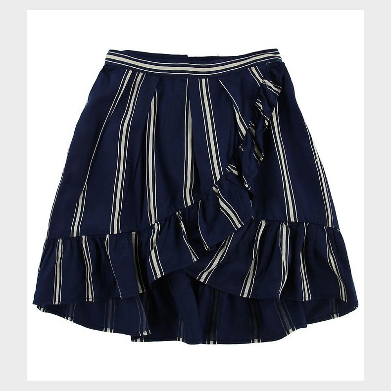 Molo Nederdel - Blondie - Classic Navy m. Striber