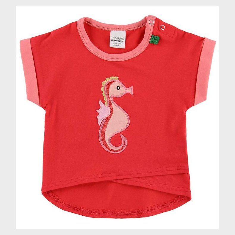 Freds World T-shirt - Rd m. Shest