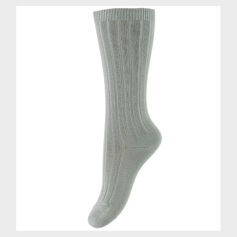 Condor Knstrmper - Rib - Lysegr