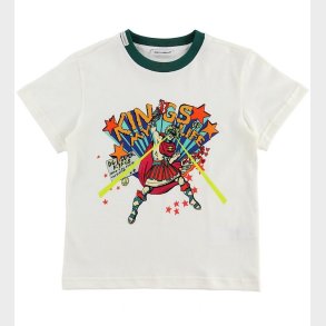 Dolce & Gabbana T-shirt - Superhero - Hvid