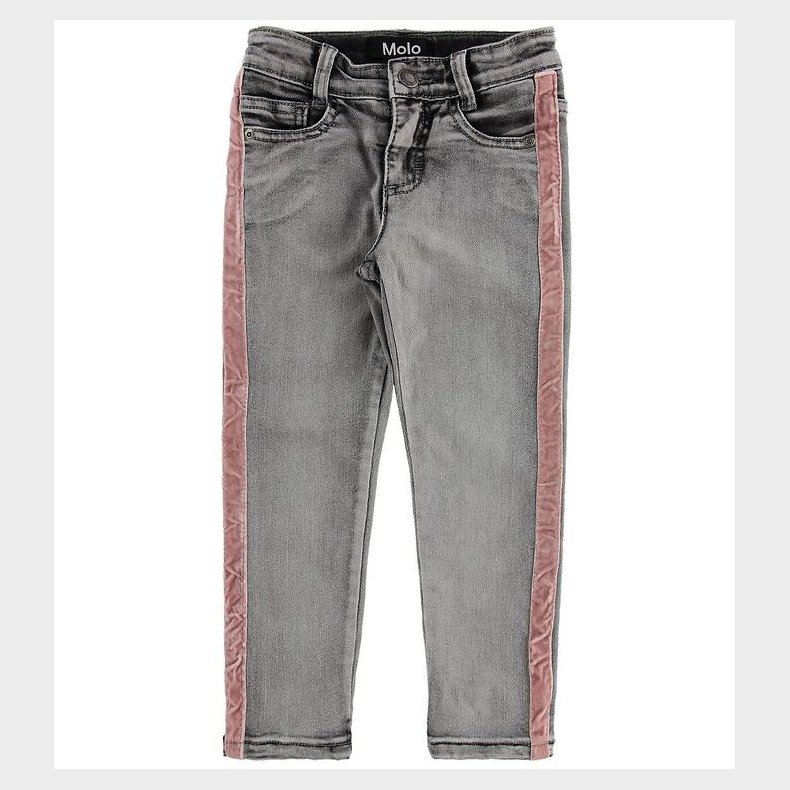 Molo Bukser - Adele - Grey Washed Denim