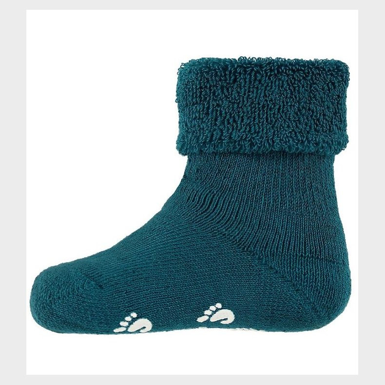 Fuzzies Gstrmper m. Antiskrid - Petroleum