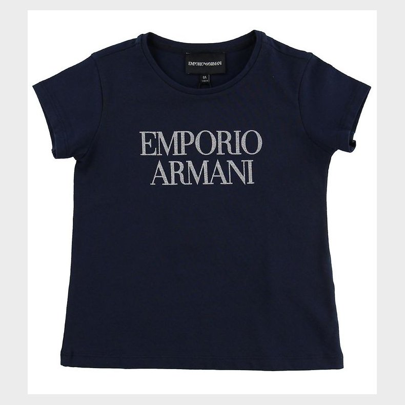 Emporio Armani T-shirt - Navy m. Glimmer