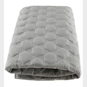 Smallstuff Legetppe - 100x100 - Quilted - Lysegr