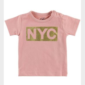 Petit by Sofie Schnoor T-shirt - NYC - Rosa m. NYC