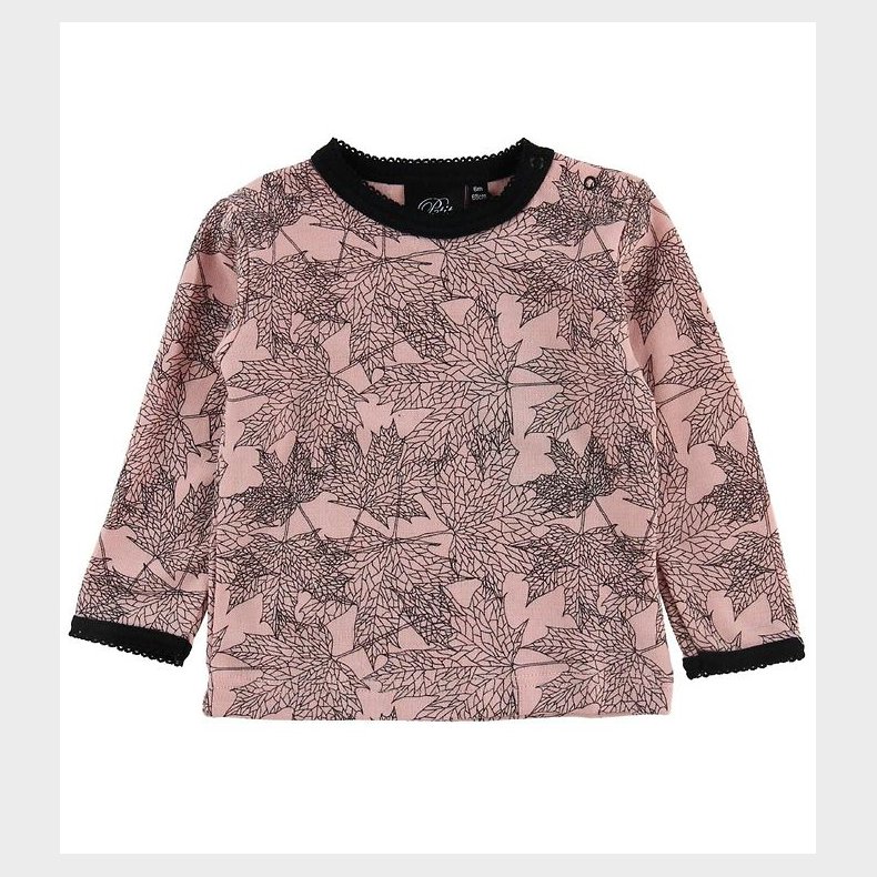 Petit by Sofie Schnoor Bluse - Uld/Bomuld - Pudder m. Blade