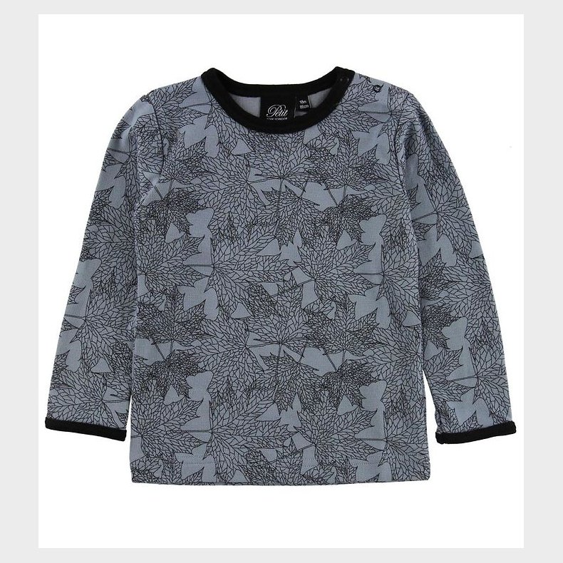 Petit by Sofie Schnoor Bluse - Uld/Bomuld - Bl m. Blade