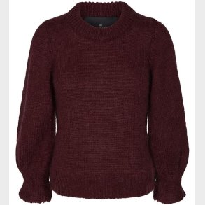 Designers Remix Bluse - Strik - Ilia - Rouge Noir