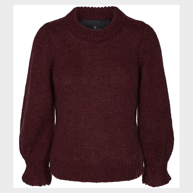 Designers Remix Bluse - Strik - Ilia - Rouge Noir