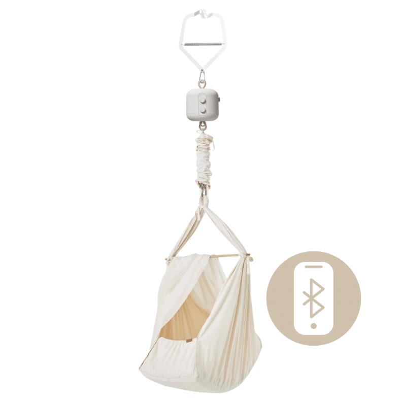 Slyngevugge Premium med LeeLo vuggemotor &#038; karmbeslag &#8211; Membantu