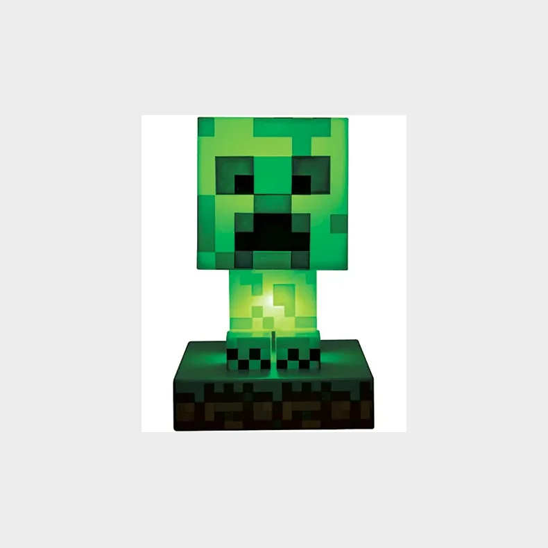 Minecraft Creeper figur med lys