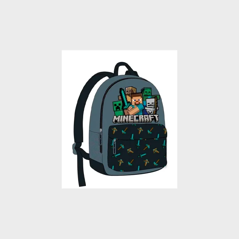 Minecraft logo lille skoletaske