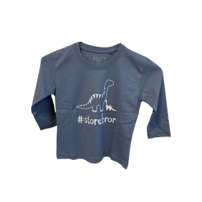 #Storebror T-Shirt L/S, Denim Blue - Storebror T-Shirt - Legekammeraten.dk
