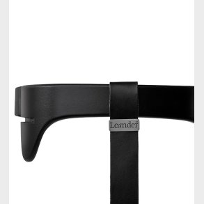 Leander Classic Bjle til Hjstol - Sort m. Lderstrop