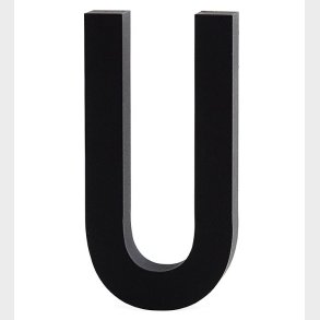 Design Letters Alubogstav - U - Sort