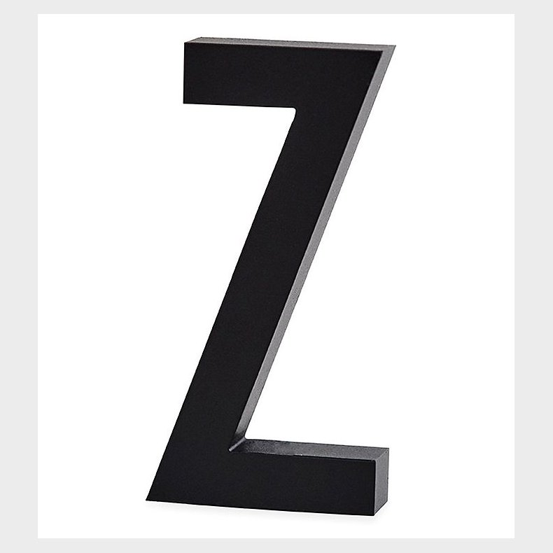 Design Letters Alubogstav - Z - Sort