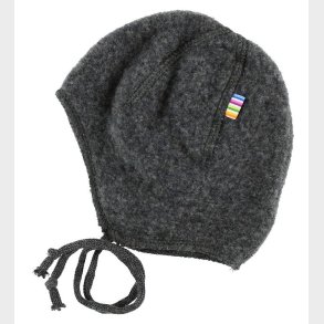 Joha Babyhjelm - Uld - Koksgr