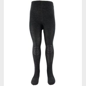 GoBabyGo Kravlestrmpebukser - Uld - Mrk Grmeleret