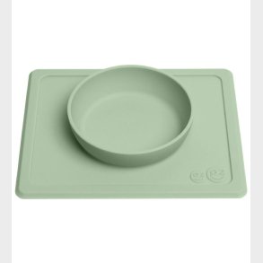 EzPz Happy Mini Bowl - Silikone - Stvet Grn