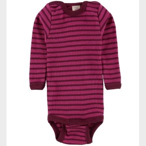 Engel Body l/ - Uld/Silke - Raspberry/Orchid