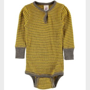 Engel Body l/ - Uld/Silke - Saffron/Walnut