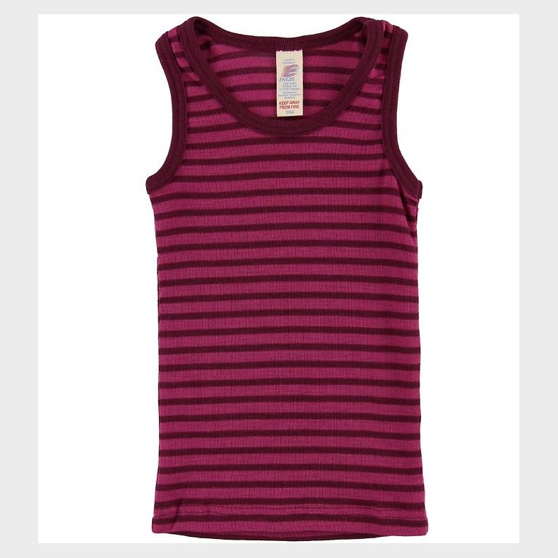 Engel Undertrje - Uld/Silke - Raspberry/Orchid