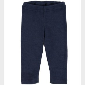 Engel Leggings - Uld/Silke - Navy
