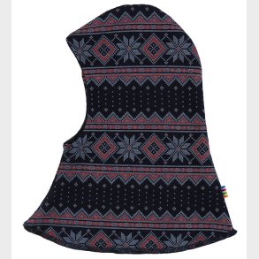 Joha Elefanthue - 2-lags - Uld - Sort m. Stjerner