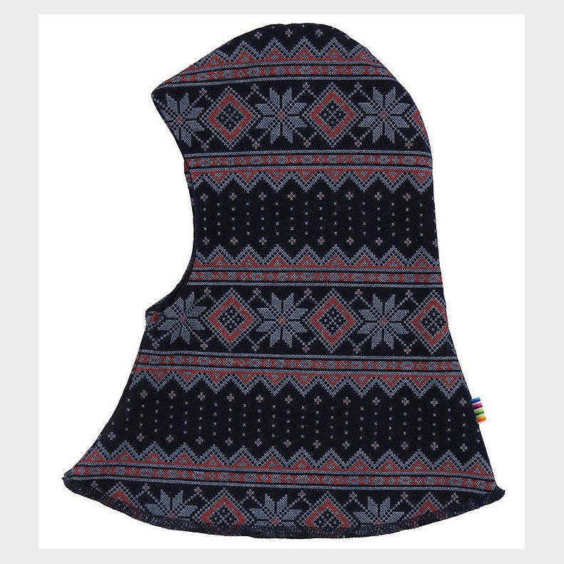 Joha Elefanthue - 2-lags - Uld - Sort m. Stjerner