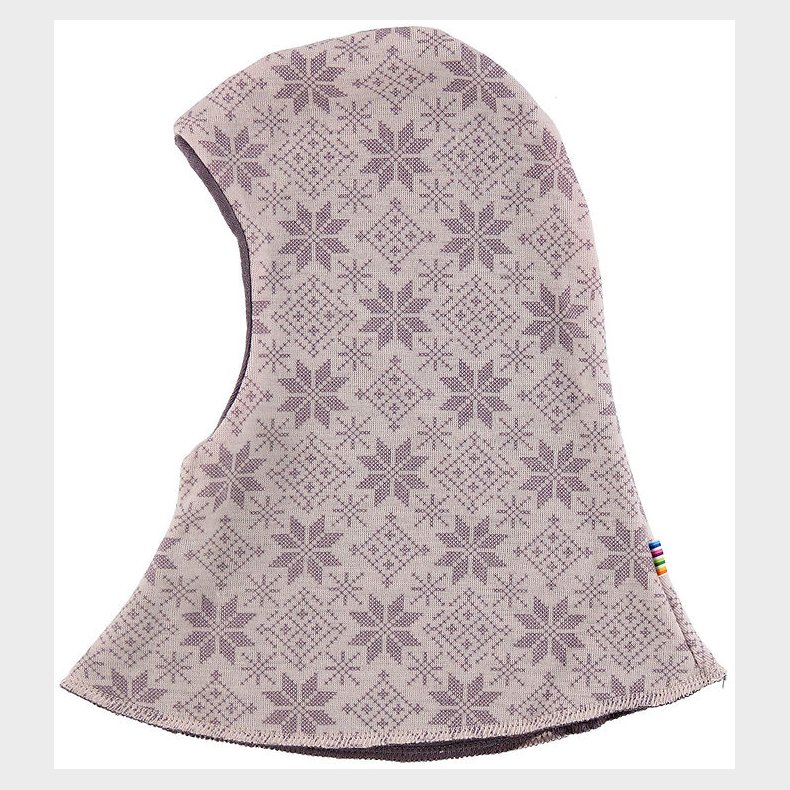 Joha Elefanthue Elefanthue - 2-lags - Uld - Rosa m. Stjerner