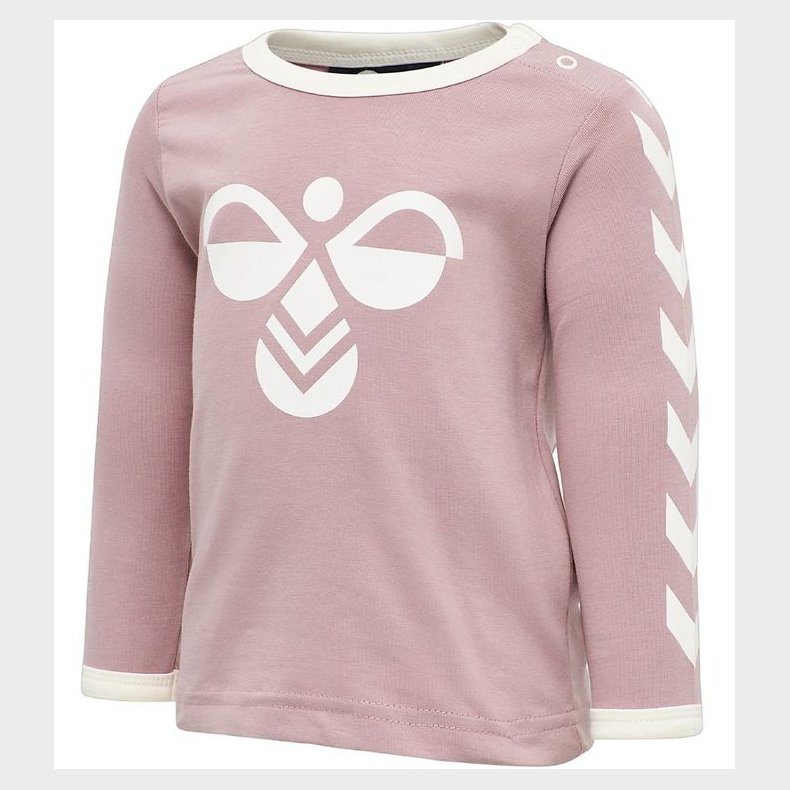 Hummel Bluse - HMLFlipper - Mrk Rosa m. Logo