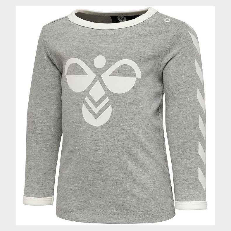 Hummel Bluse - HMLFlipper - Grmeleret m. Logo