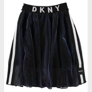 DKNY Nederdel - Sort/Holografisk m. Logo