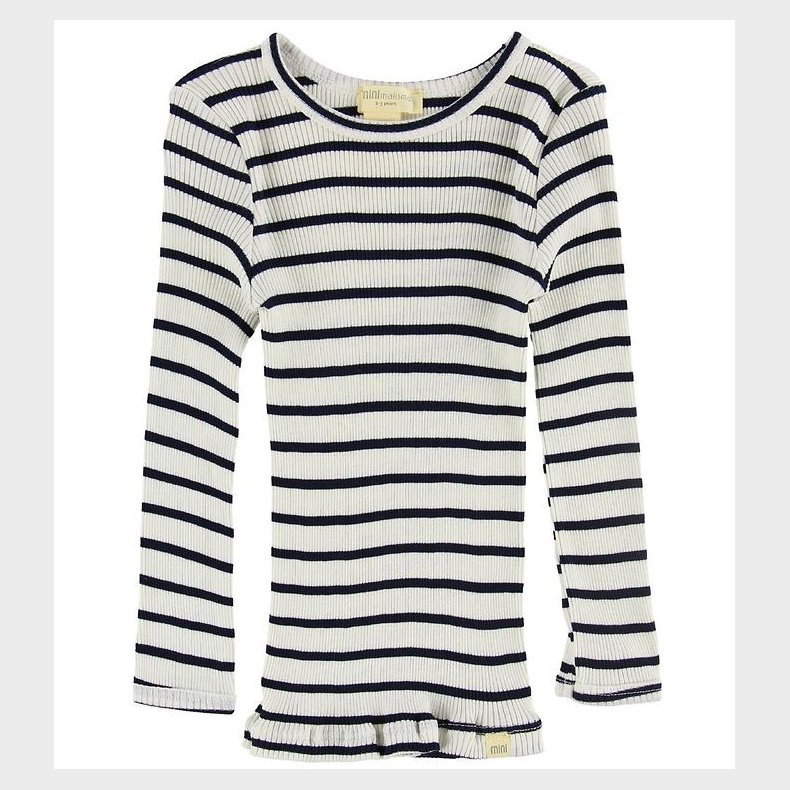 Minimalisma Bluse - Bergen - Silke/Bomuld - Sailor