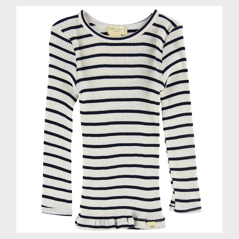 Minimalisma Bluse - Bergen - Silke/Bomuld - Sailor