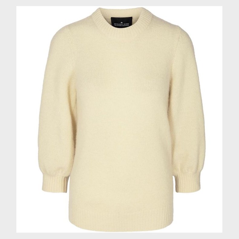 Designers Remix Bluse - Nylon/Uld - Tyler - Light Dusty Yellow