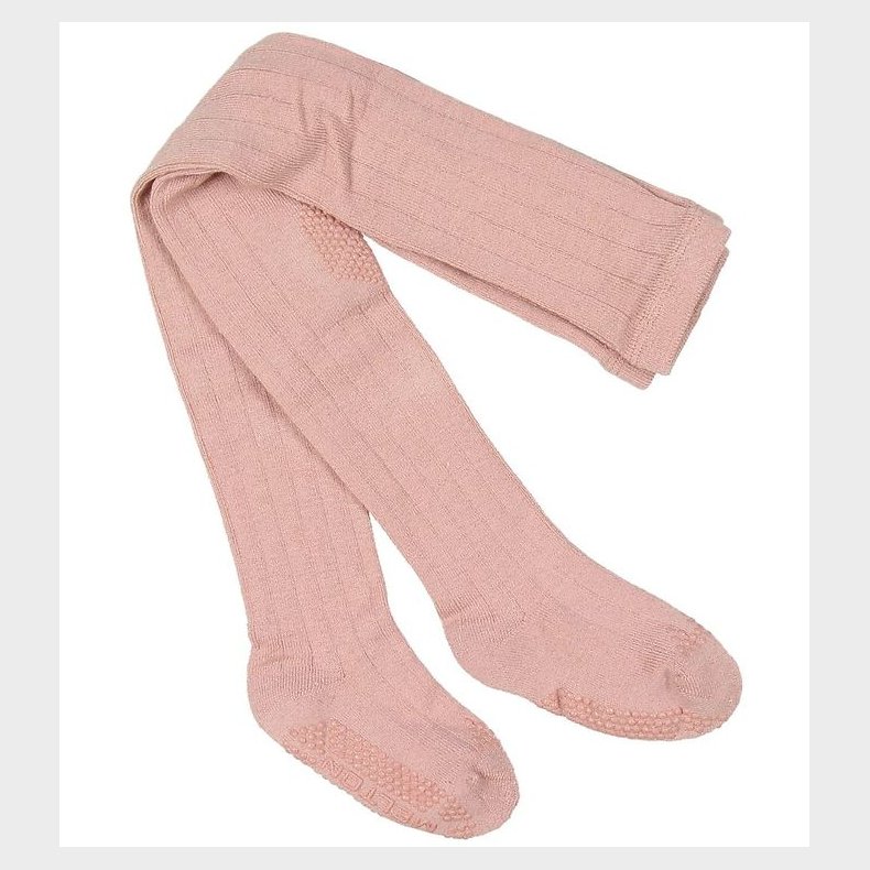 Melton Strmpebukser - ABS - Bambus/Uld - Rosa