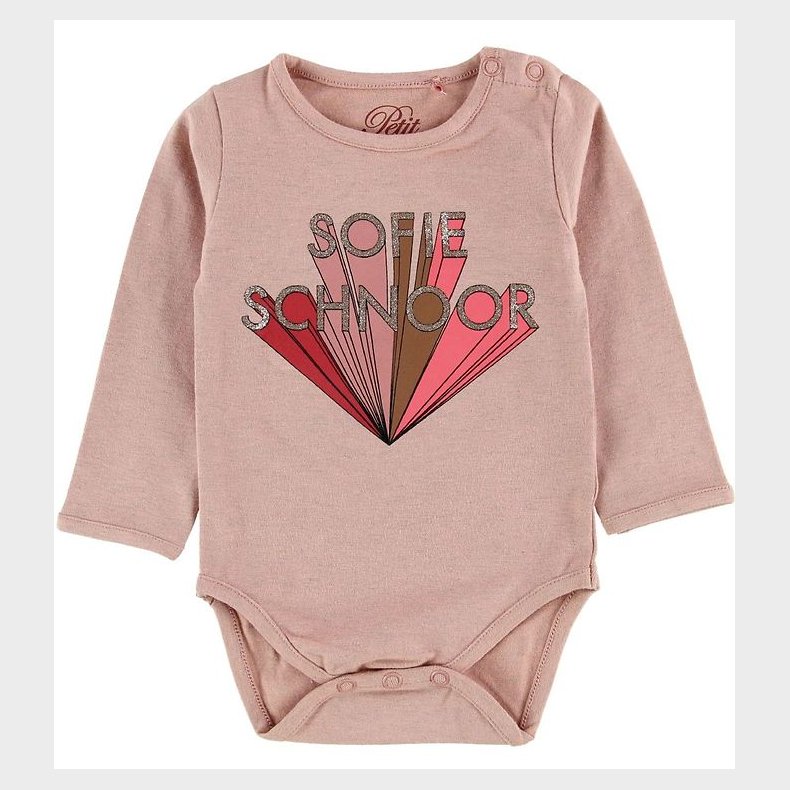 Petit by Sofie Schnoor Body l/ - Dicte - Rosameleret m. Print