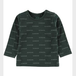 Petit by Sofie Schnoor Bluse - Jersey - Grn m. Logoer