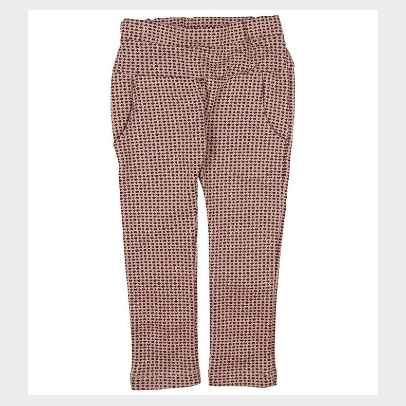 En Fant Bukser - Lys Rosa m. Tern